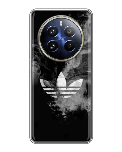 Чехол для Realme 12 Pro с картинкой «Абстрактный дым Adidas» Чехол для Realme 12 Pro с картинкой «Абстрактный дым Adidas»