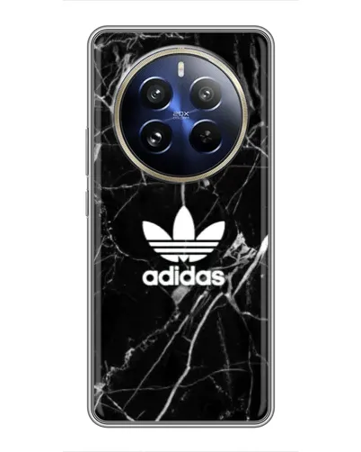 Чехол для Realme 12 Pro с картинкой «Белый мрамор Adidas» Чехол для Realme 12 Pro с картинкой «Белый мрамор Adidas»