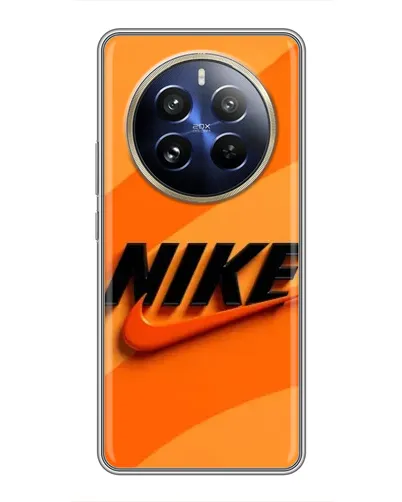 Чехол для Realme 12 Pro с картинкой «Оранжевый драйв Nike» Чехол для Realme 12 Pro с картинкой «Оранжевый драйв Nike»