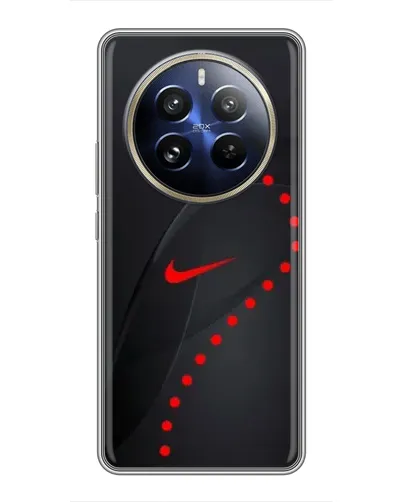 Чехол для Realme 12 Pro с картинкой «Абстрактный дизайн Nike» Чехол для Realme 12 Pro с картинкой «Абстрактный дизайн Nike»