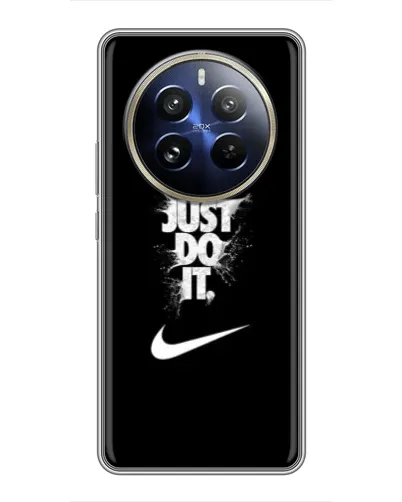 Чехол для Realme 12 Pro с картинкой «Текстовый принт Nike» Чехол для Realme 12 Pro с картинкой «Текстовый принт Nike»