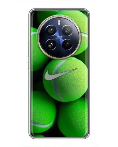 Чехол для Realme 12 Pro с картинкой «Теннисные мячи Найк» Чехол для Realme 12 Pro с картинкой «Теннисные мячи Найк»