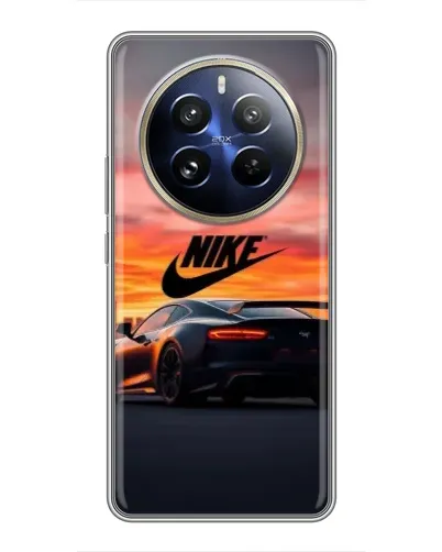 Чехол для Realme 12 Pro с картинкой «Nike и суперкар» Чехол для Realme 12 Pro с картинкой «Nike и суперкар»
