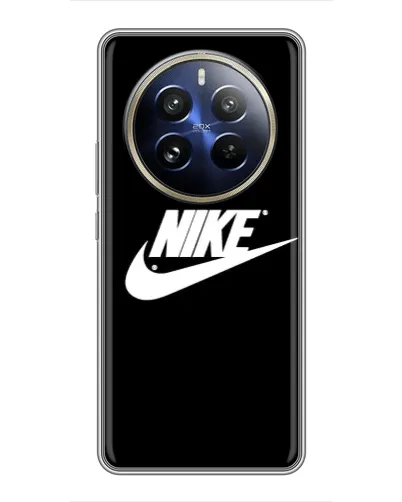 Чехол для Realme 12 Pro с картинкой «Мазки краски Nike» Чехол для Realme 12 Pro с картинкой «Мазки краски Nike»