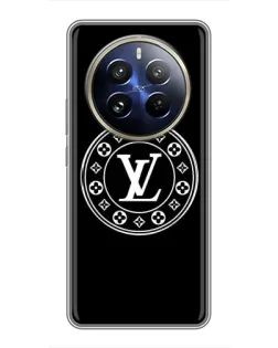 Чехол для Realme 12 Pro с картинкой «LV — печать стиля» Чехол для Realme 12 Pro с картинкой «LV — печать стиля»