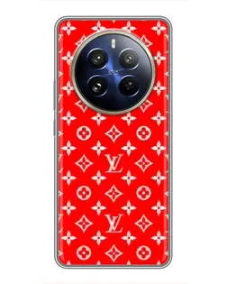 Чехол для Realme 12 Pro с картинкой «Яркий паттерн LV» Чехол для Realme 12 Pro с картинкой «Яркий паттерн LV»