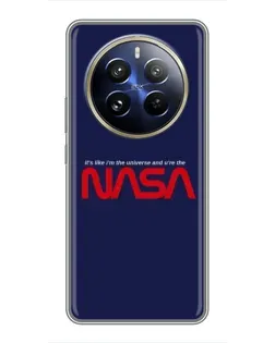 Чехол для Realme 12 Pro с картинкой «NASA — глубокий космос»