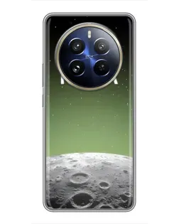 Чехол для Realme 12 Pro с картинкой «NASA — лунный градиент»
