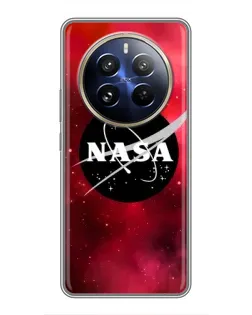 Чехол для Realme 12 Pro с картинкой «NASA — красная туманность»