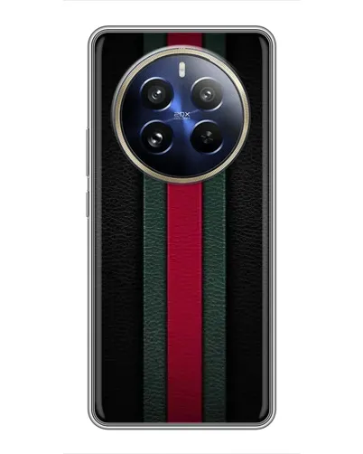 Чехол для Realme 12 Pro с картинкой «Gucci — неоновая линия» Чехол для Realme 12 Pro с картинкой «Gucci — неоновая линия»