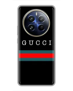 Чехол для Realme 12 Pro с картинкой «Gucci — красный пояс»