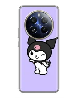 Чехол для Realme 12 Pro с картинкой «Классическая Kuromi» Чехол для Realme 12 Pro с картинкой «Классическая Kuromi»