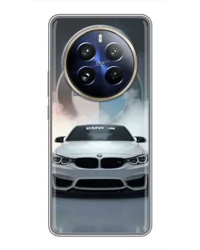 Чехол для Realme 12 Pro с картинкой «BMW в белом дыму» Чехол для Realme 12 Pro с картинкой «BMW в белом дыму»