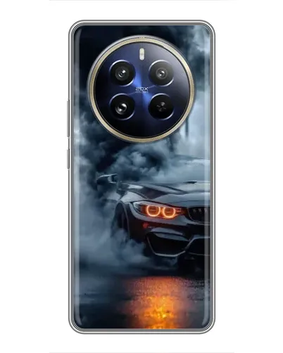 Чехол для Realme 12 Pro с картинкой «BMW M-Power — абстракция» Чехол для Realme 12 Pro с картинкой «BMW M-Power — абстракция»