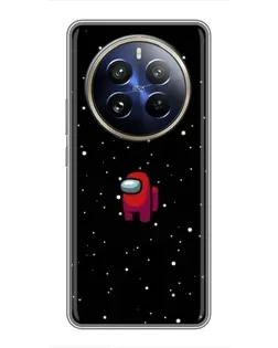 Чехол для Realme 12 Pro с картинкой «Красный Among Us»