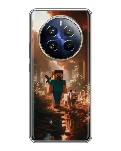 Чохол для Realme 12 Pro з картинкою «Стів у лісі»