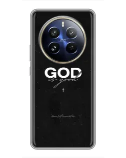 Чохол для Realme 12 Pro з картинкою «GOD — Бог над усім»