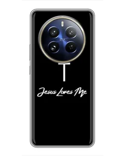 Чохол для Realme 12 Pro з картинкою «Ісус любить тебе»