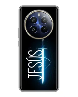 Чохол для Realme 12 Pro з картинкою «Меч Духа Jesus»