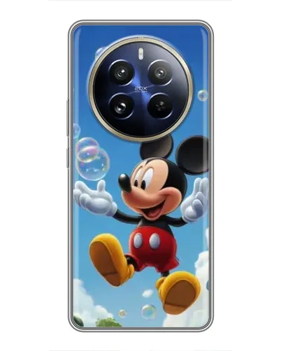 Чехол для Realme 12 Pro с картинкой «Mickey и мыльные пузыри» Чехол для Realme 12 Pro с картинкой «Mickey и мыльные пузыри»