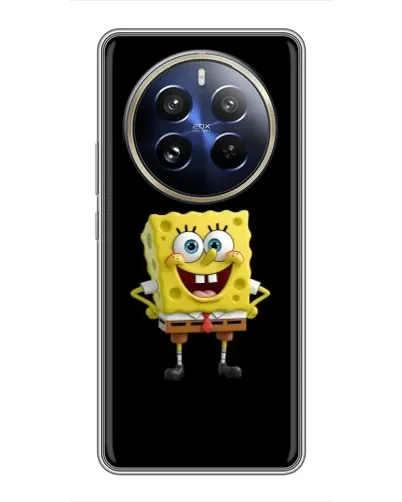 Чехол для Realme 12 Pro с картинкой «Классический Губка Боб»