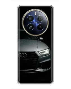 Чехол для Realme 12 Pro с картинкой «Audi — детализация кузова»