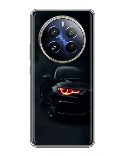 Чехол для Realme 12 Pro с картинкой «Audi — хищный взгляд»