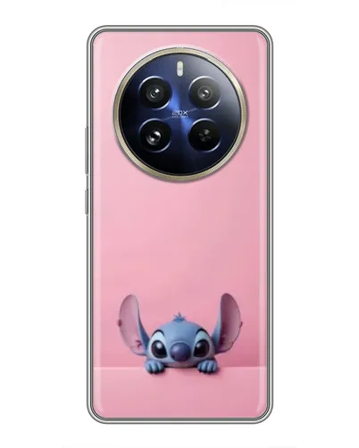 Чехол для Realme 12 Pro с картинкой «Stitch выглядывает»