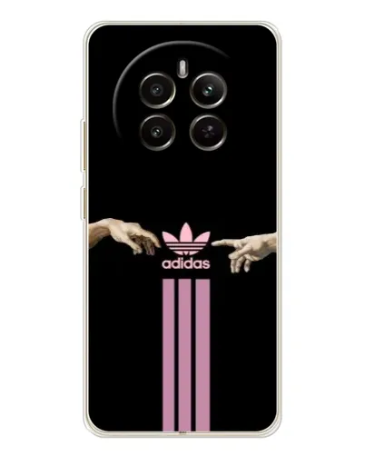 Чехол для Realme 12 с картинкой «Adidas Hands»
