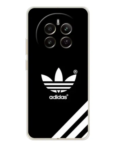 Чехол для Realme 12 с картинкой «Adidas с диагональными полосами»