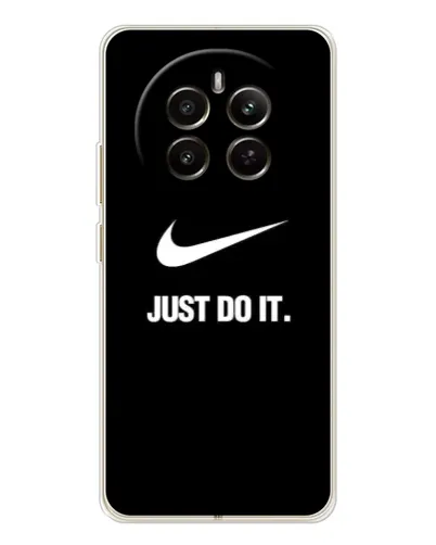 Чехол для Realme 12 с картинкой «Классический принт Nike»