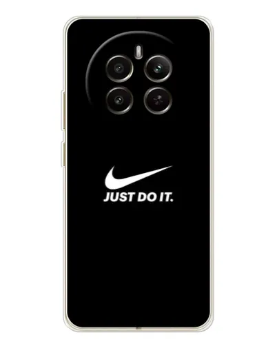 Чехол для Realme 12 с картинкой «Минимализм от Nike»