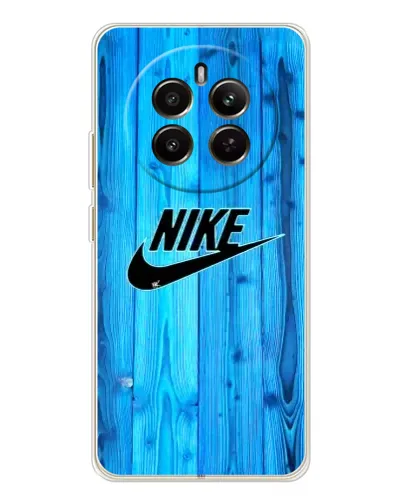 Чехол для Realme 12 с картинкой «Голубое дерево Nike»