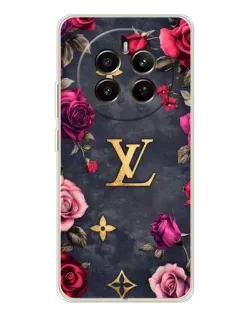 Чехол для Realme 12 с картинкой «Цветочный Louis Vuitton» Чехол для Realme 12 с картинкой «Цветочный Louis Vuitton»