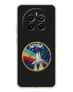 Чехол для Realme 12 с картинкой «NASA — эмблема миссии» Чехол для Realme 12 с картинкой «NASA — эмблема миссии»