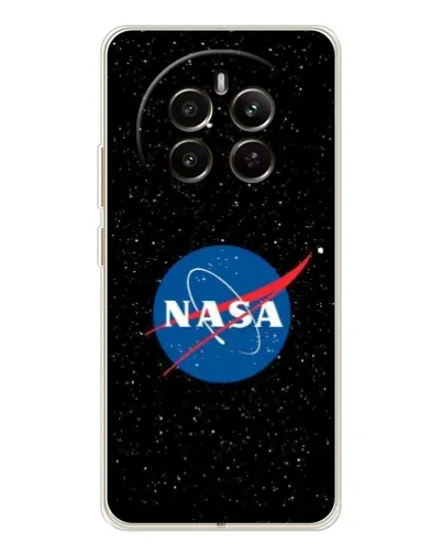 Чехол для Realme 12 с картинкой «NASA — звездное небо»