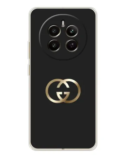 Чехол для Realme 12 с картинкой «Минимализм Gucci»
