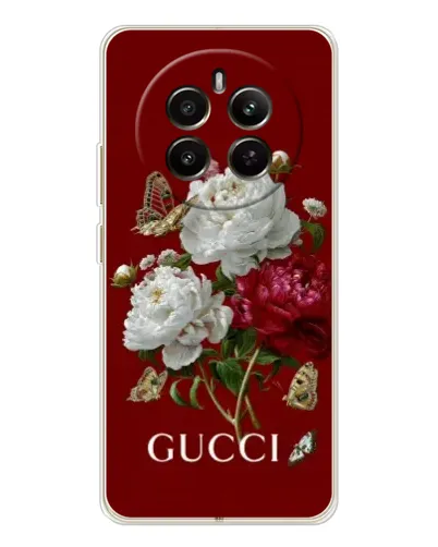 Чехол для Realme 12 с картинкой «Gucci —  сад»