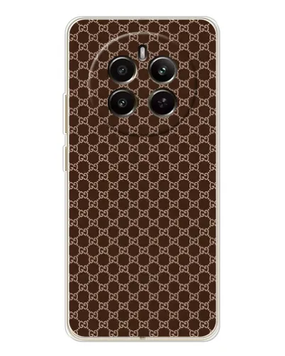 Чехол для Realme 12 с картинкой «Gucci — шоколадная сетка» Чехол для Realme 12 с картинкой «Gucci — шоколадная сетка»