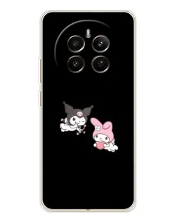Чохол для Realme 12 з картинкою «My Melody та Kuromi»