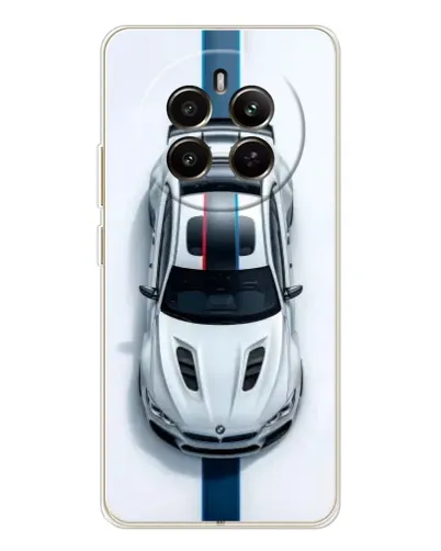 Чехол для Realme 12 с картинкой «Вид сверху — BMW M»