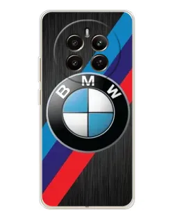 Чехол для Realme 12 с картинкой «BMW M-stripes стиль»