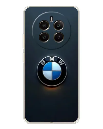 Чехол для Realme 12 с картинкой «Логотип BMW — минимализм»