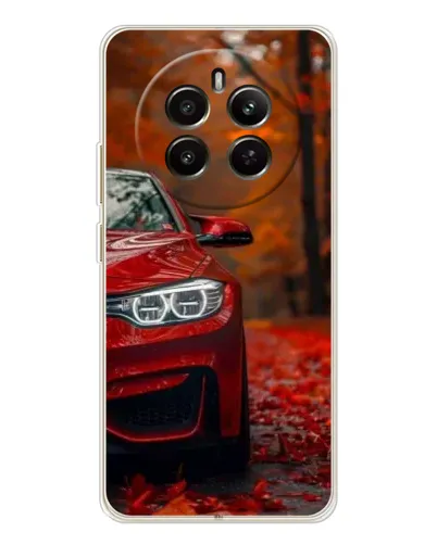 Чехол для Realme 12 с картинкой «Осенняя BMW M4»