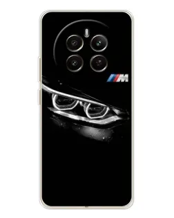 Чехол для Realme 12 с картинкой «BMW — взгляд тигра»