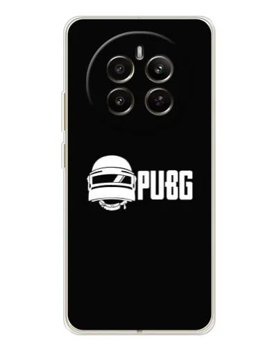 Чохол для Realme 12 з картинкою «PUBG — класичний лого»