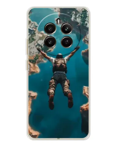 Чохол для Realme 12 з картинкою «PUBG — вільне падіння»