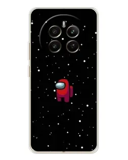 Чохол для Realme 12 з картинкою «Червоний Among Us»