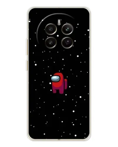 Чохол для Realme 12 з картинкою «Червоний Among Us»