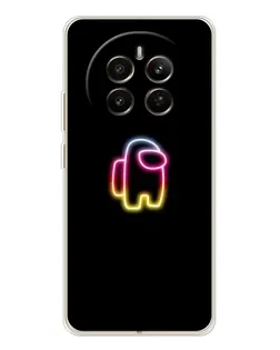 Чохол для Realme 12 з картинкою «Among Us градієнт»